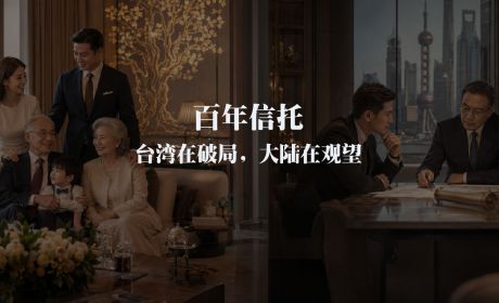 百年信托：台湾在破局，大陆在观望