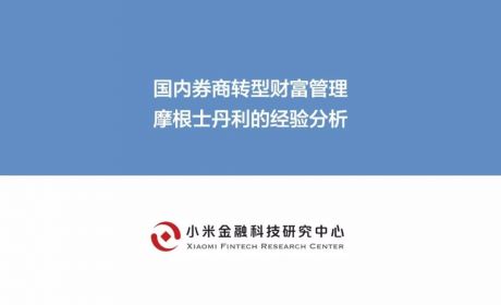 国内券商转型财富管理研究报告